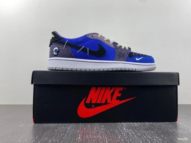 Cheap TB Williamson DZ7292-420 OG Zion Retro Jordan 1 Voodoo Low 0726